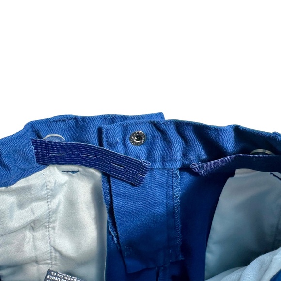 Boys | Nautica | Navy Blue Button Close Adjustable Waist Chino Shorts - 4T - Picture 3 of 5